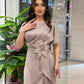 🌼Κομψό σέξι φόρεμα με λουλούδια για γυναίκες